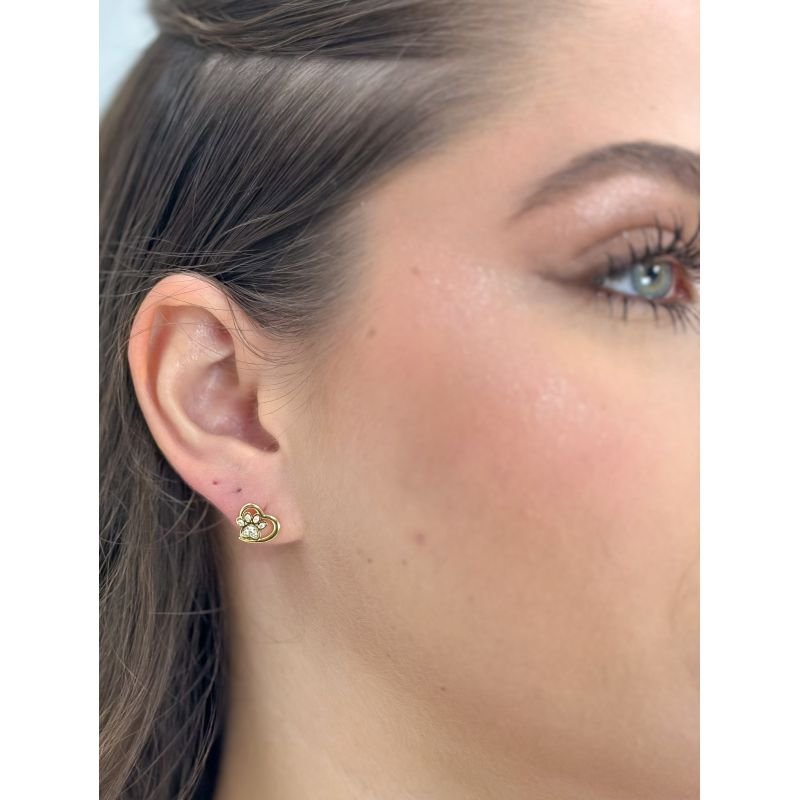 BRINCO CORAÇÃO COM PATINHA