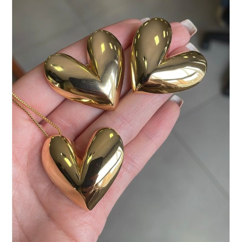 BRINCO CORAÇÃO LISO GG