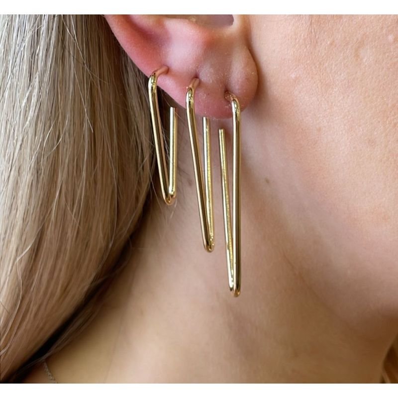 BRINCO FIO TRIANGULO ABERTO P