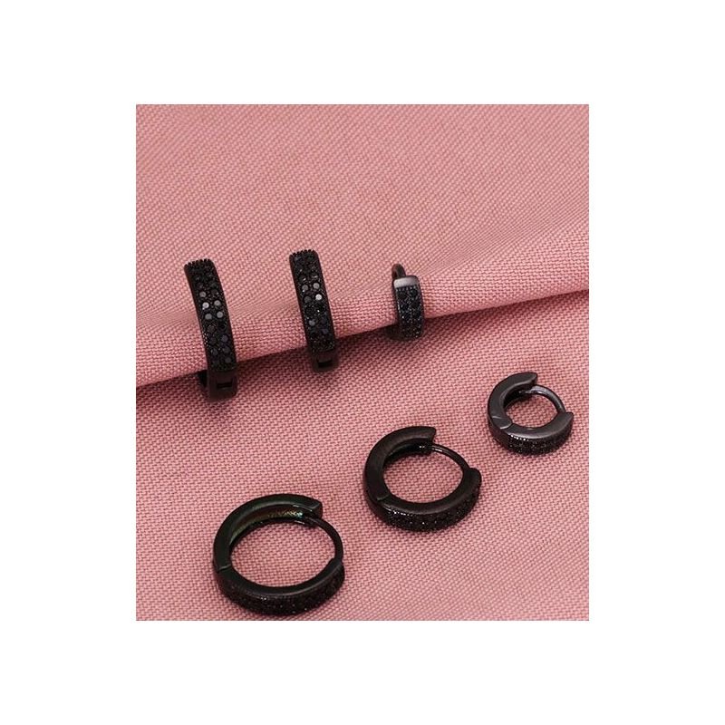 TRIO BLACK COM PEDRAS